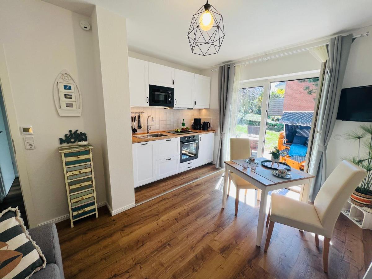 Seelund - Meeresrauschen Lauschen - Ruhiges Sonniges Apartment Mit Garten Und Terrasse Nahe Strand Und Ostsee Schönhagen المظهر الخارجي الصورة